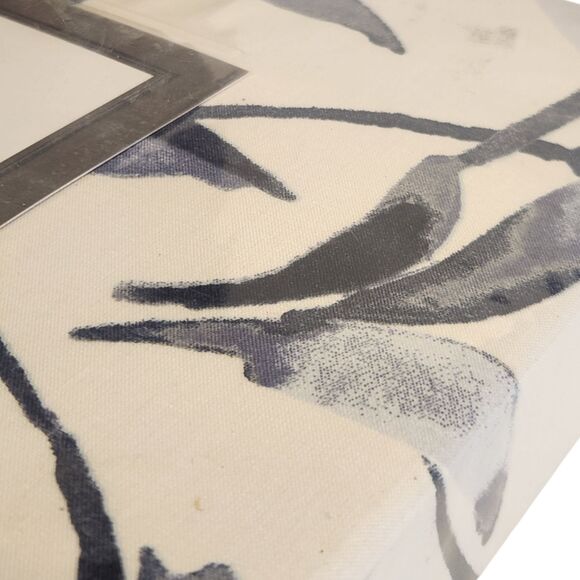 Dunelm Double Duvet Cover Set Zen Botanical Print, 79"x79" Polycotton Reversible - Picture 5 of 6